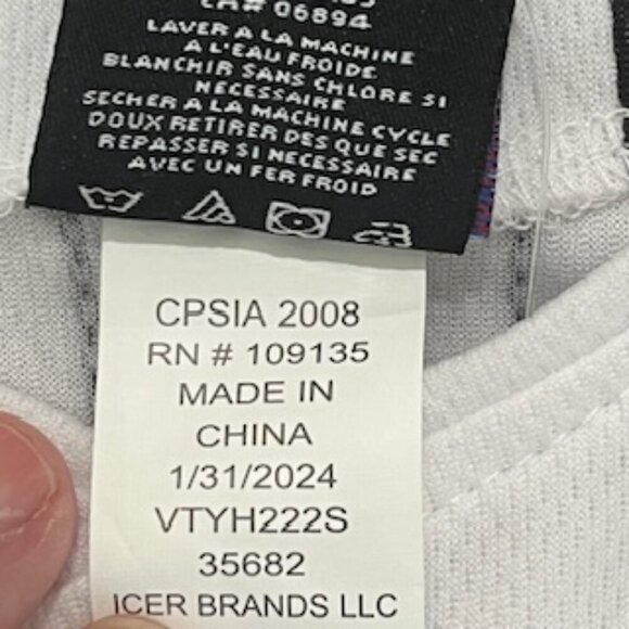 New Chicago NBA Bulls Youth‎ Jersey Boys 8 Button Up Embroidered Basketball NWT - Picture 7 of 11